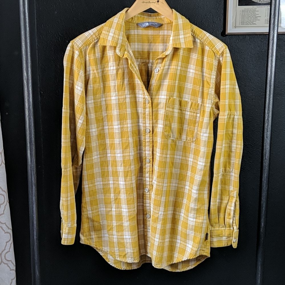The North Face Women's plaid button up